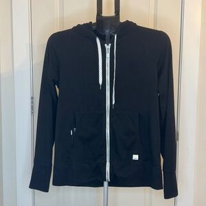 Vuori Halo Performance Full Zip Hoodie – Black – M